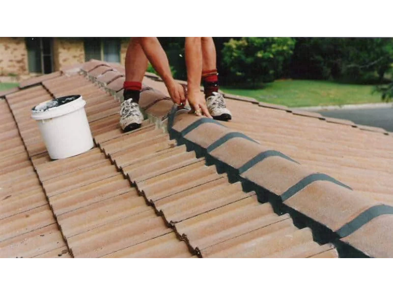 Ridge Caps Repointing